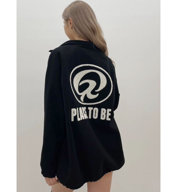 GYDA「PLACE TO BE ブルゾン」|ブルゾン・スタジャン|ブラック