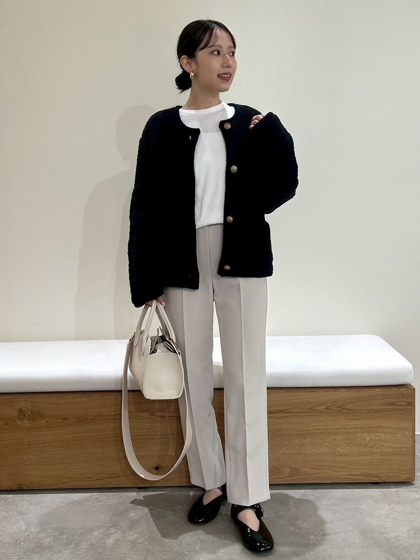 Mila Owen「クルーネックフライスTシャツ」|Tシャツ・カットソー|