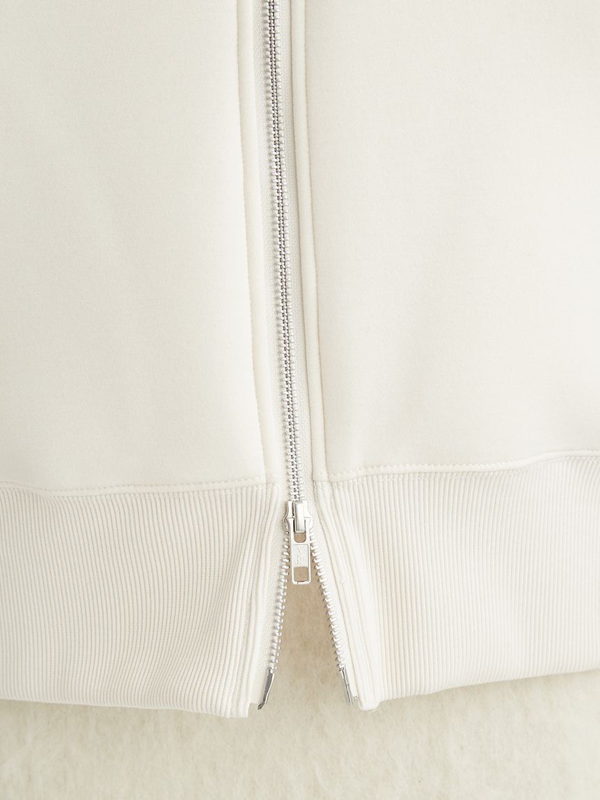 emmi atelier「ジップアップダンボールフーディー」|パーカー|