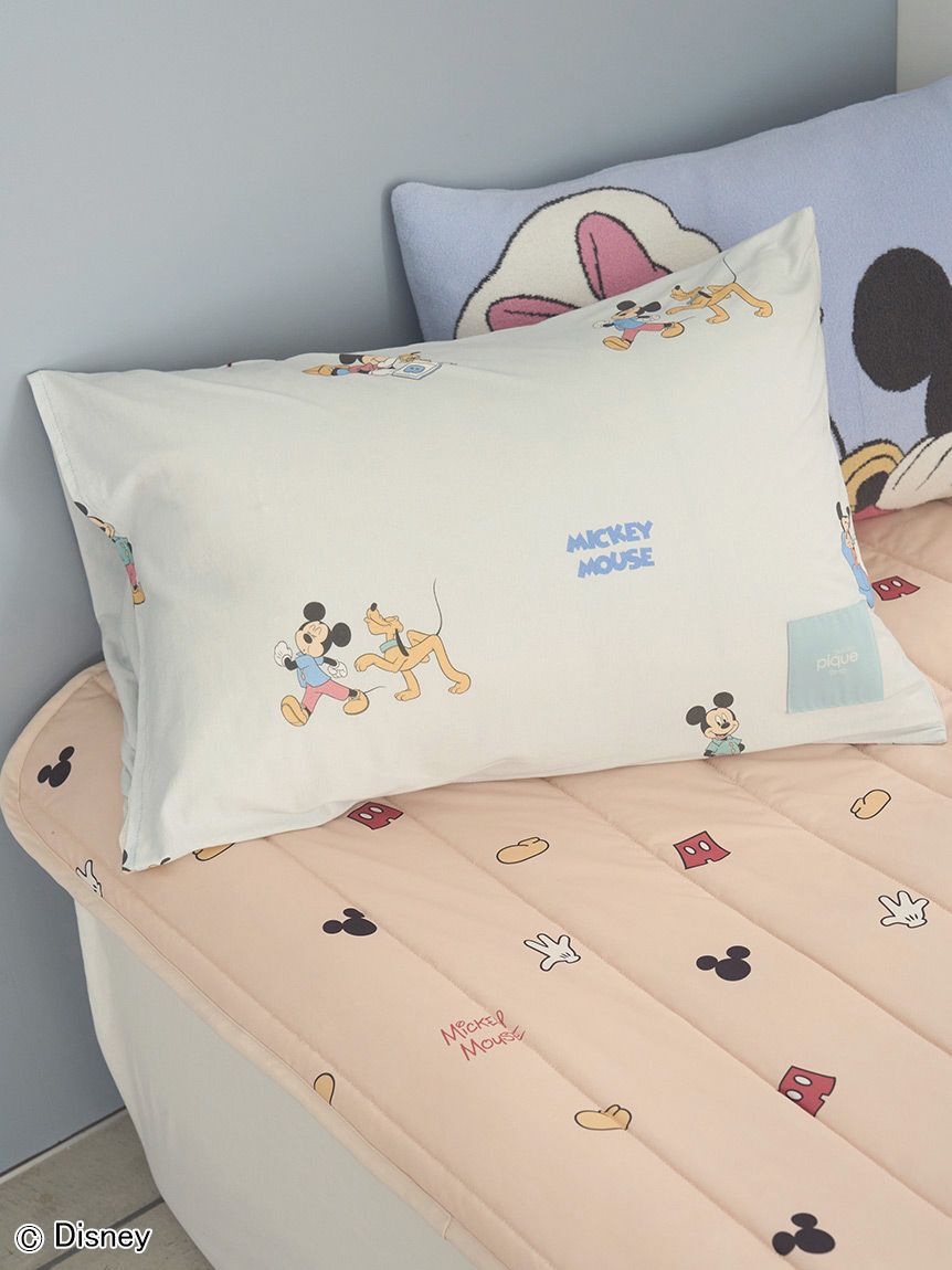 gelato pique Sleep「【Sleep】Mickey&Minnie / プリントピローケース」|その他|BLU