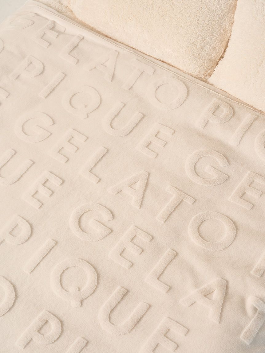 gelato pique Sleep「【Sleep】カービングロゴ柄 毛布」|その他|