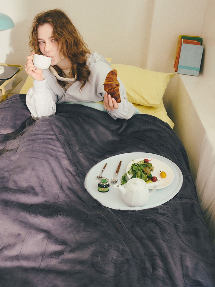 gelato pique Sleep「【Sleep】カービングロゴ柄 毛布」|その他|