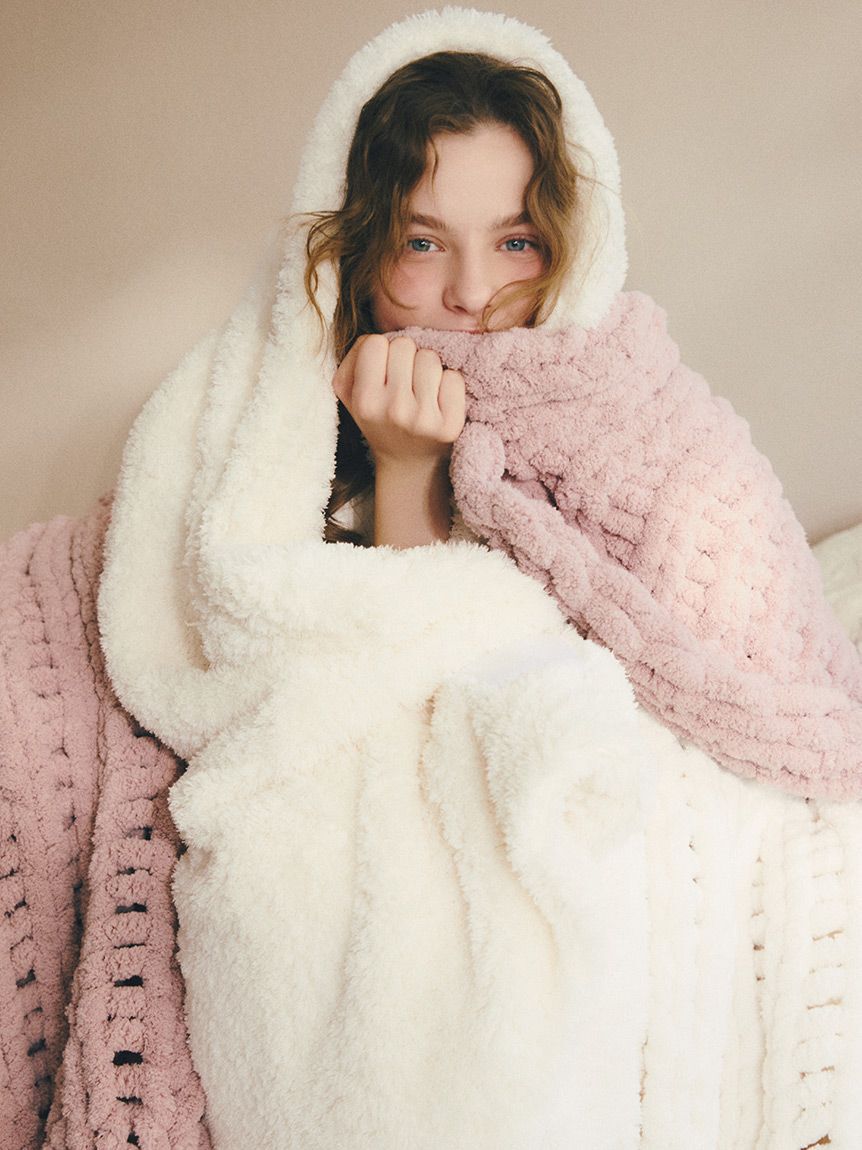 gelato pique Sleep「【Sleep】チャンキーニット マルチカバー」|その他|