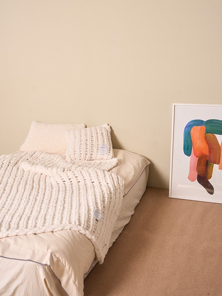 gelato pique Sleep「【Sleep】チャンキーニット マルチカバー」|その他|