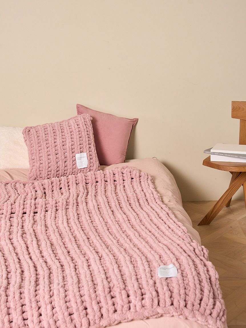 gelato pique Sleep「【Sleep】チャンキーニット マルチカバー」|その他|PNK