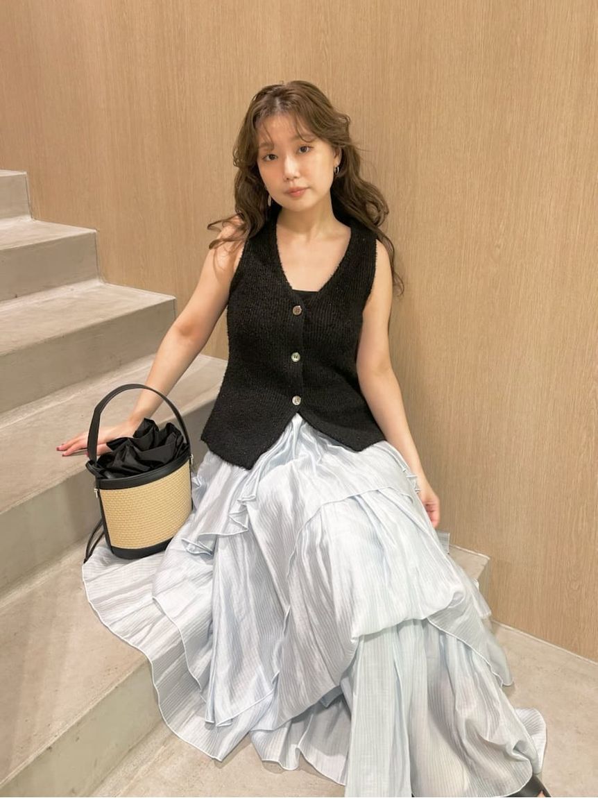 FRAY I.D「シアーティアードスカート」|スカート|