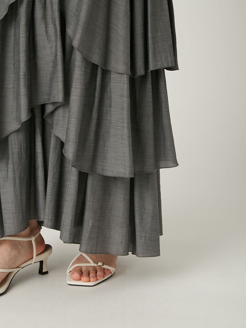 FRAY I.D「シアーティアードスカート」|スカート|