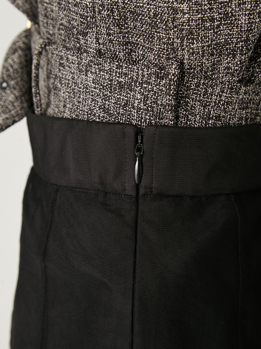 FRAY I.D「【00サイズ】ジレチュールスカートセットアップ」|ワンピース|