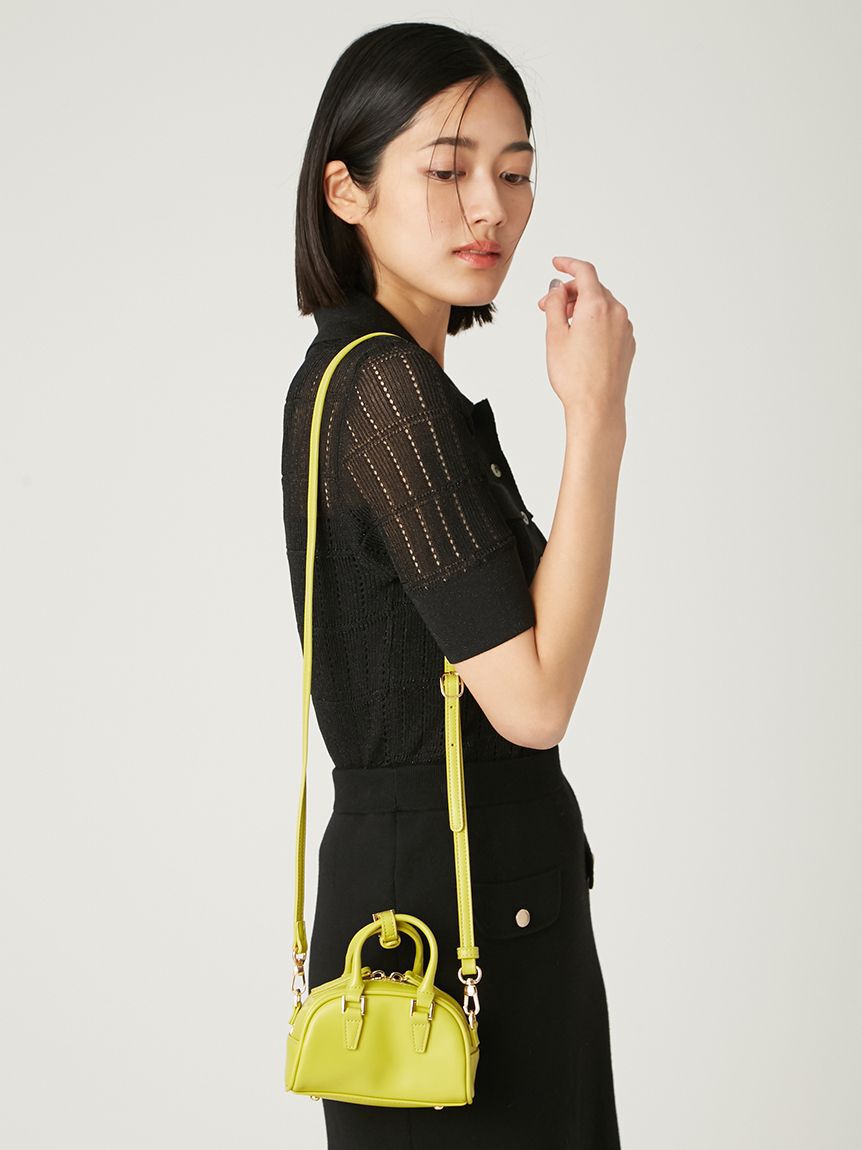 FRAY I.D「ラウンドマイクロミニボストンバッグ」|ボストンバッグ|