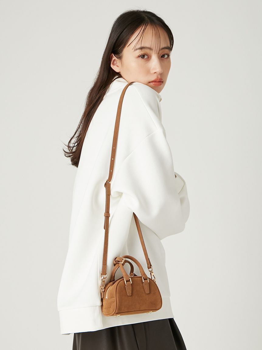 FRAY I.D「ラウンドマイクロミニボストンバッグ」|ボストンバッグ|