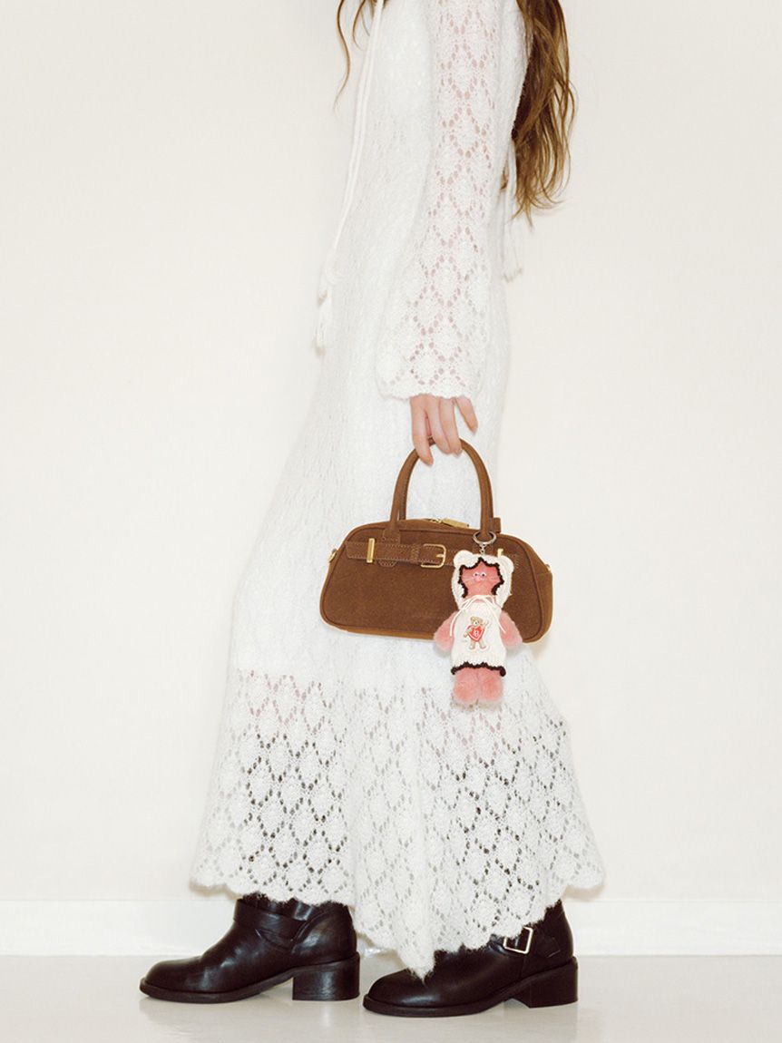 LILY BROWN「スノーニットワンピース(Hearts2Hearts着用)」|ワンピース|