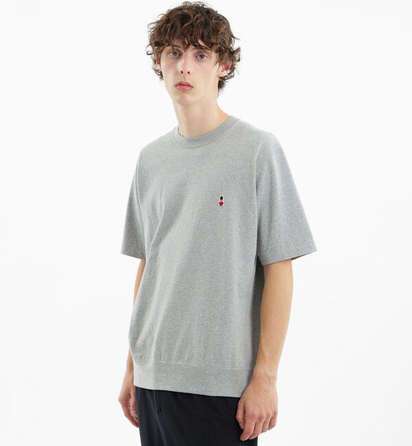 MACKINTOSH PHILOSOPHY「バッキンガムベア ワイドリブ半袖Tシャツ」|Tシャツ・カットソー|チャコールグレー