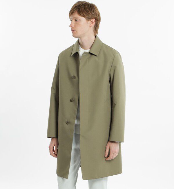 MACKINTOSH PHILOSOPHY「3層ブロードボンディング WELLINGTON「ウェリントン」」|ステンカラーコート|グリーン