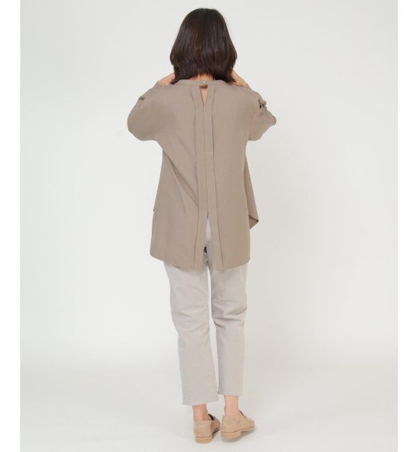 IKKA LOUNGE「タンブラーツイルチュニックワンピース」|ワンピース|