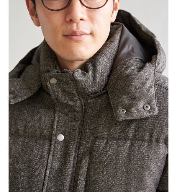 ikka「sorona(R)ツイードライクブルゾン」|ブルゾン・スタジャン|