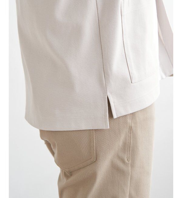 ikka「【接触冷感／抗菌防臭】GOKUラクセイケツ8分袖カーディガン」|カーディガン|