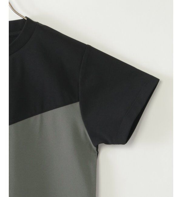 ikka kids「【親子おそろい】マルチファンクション斜め切り替えTシャツ（120~160cm）」|Tシャツ・カットソー|