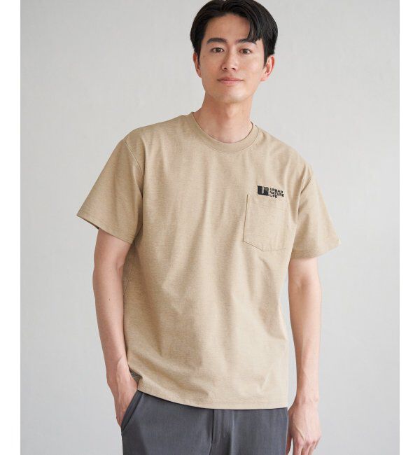 ikka「URBAN NATURE LIFE アーバンネイチャーライフ ドライスピードポケTシャツ」|Tシャツ・カットソー|