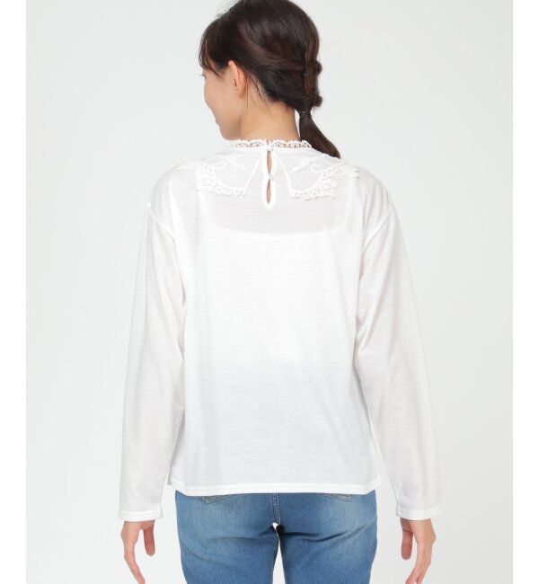 Lbc with Life「レースロンtee」|Tシャツ・カットソー|