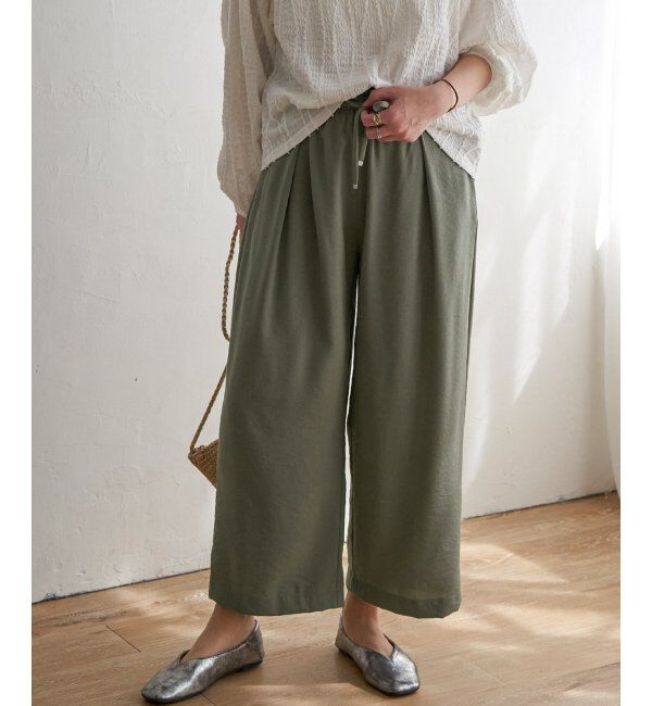 Lbc with Life「ウエストシャーリングワイドパンツ」|その他|