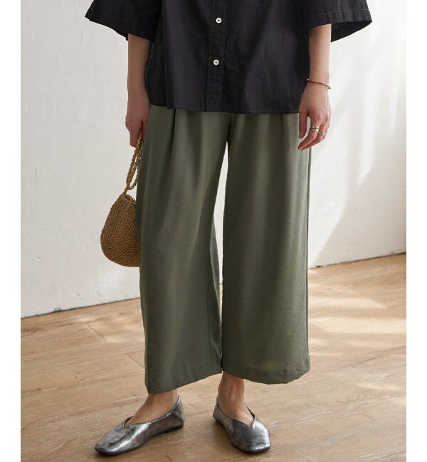 Lbc with Life「ウエストシャーリングワイドパンツ」|その他|