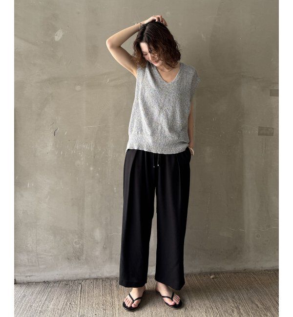 Lbc with Life「ウエストシャーリングワイドパンツ」|その他|