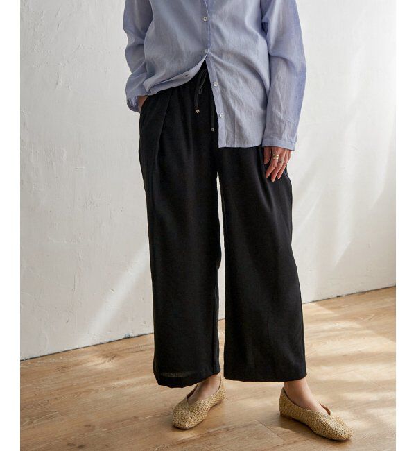 Lbc with Life「ウエストシャーリングワイドパンツ」|その他|