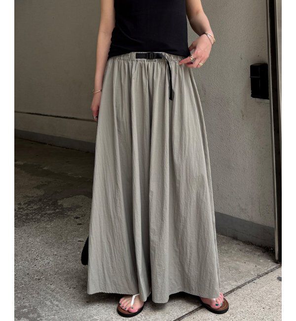 Lbc with Life「ワッシャーナイロンワークベルトスカート」|スカート|