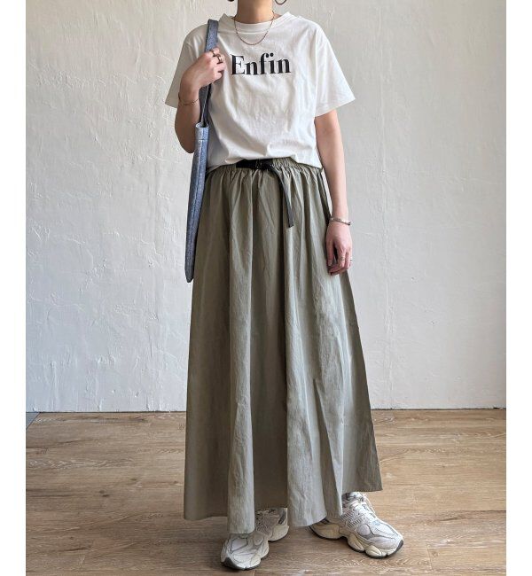 Lbc with Life「ワッシャーナイロンワークベルトスカート」|スカート|