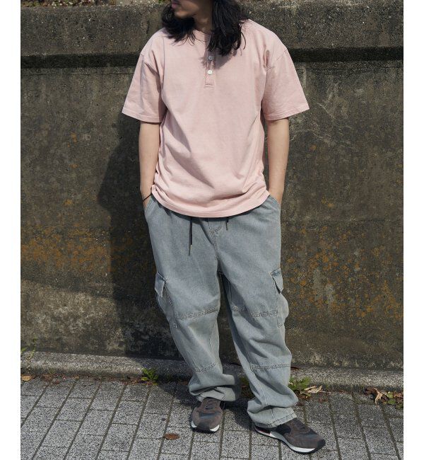 VENCE share style「Goodwear グッドウェア ヘンリーネックTシャツ」|Tシャツ・カットソー|