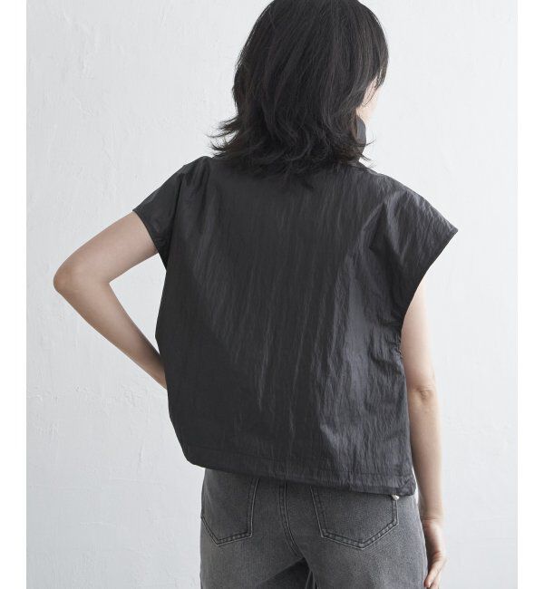 VENCE share style「パールタフタスタンドベスト」|その他|