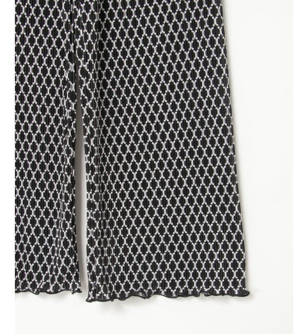 VENCE share style「スムースプリーツパンツ」|デニム|