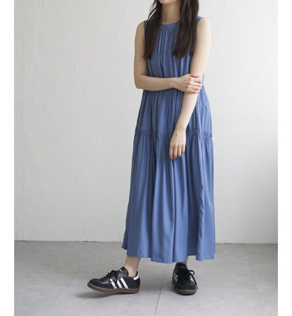 VENCE share style「バックリボンティアードワンピース」|ワンピース|