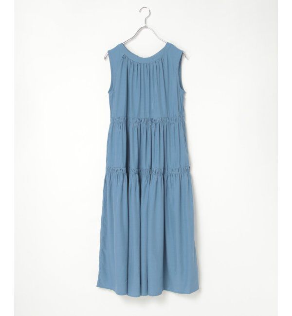 VENCE share style「バックリボンティアードワンピース」|ワンピース|