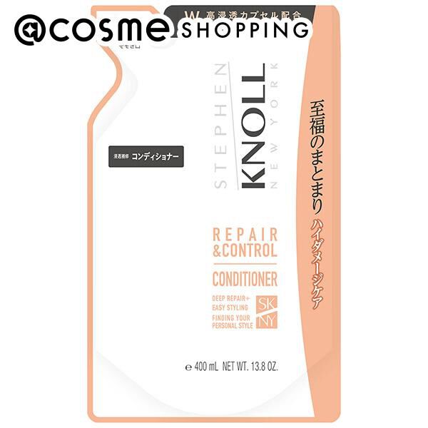 「スティーブンノル リペアコントロール コンディショナー W 詰替え/フローラルフルーティムスク (400mL)」|コンディショナー・トリートメント|その他