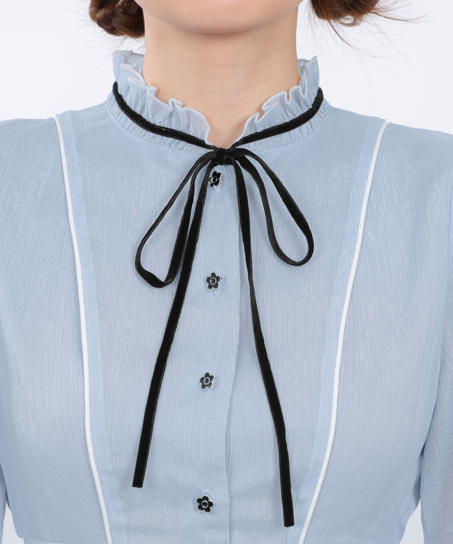 MARY QUANT「ラメシアー ドレス」|ワンピース|