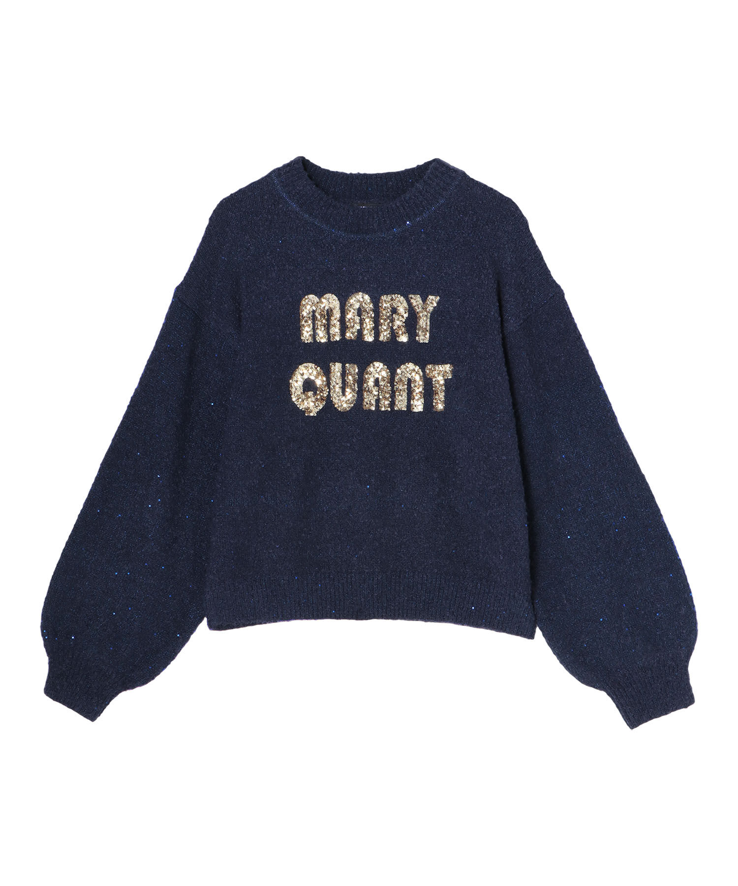 MARY QUANT「スパンコールニット プルオーバー」|プルオーバー|
