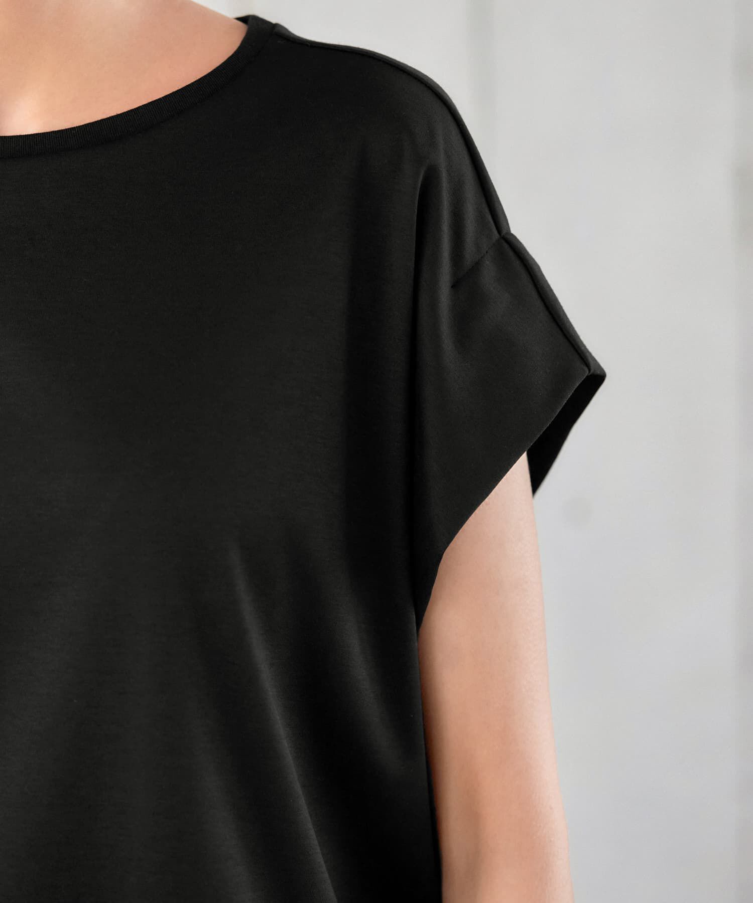 STYLE DELI「【ものづくりJAPAN】ディオラマ背面裾タックドルマンPO」|Tシャツ・カットソー|