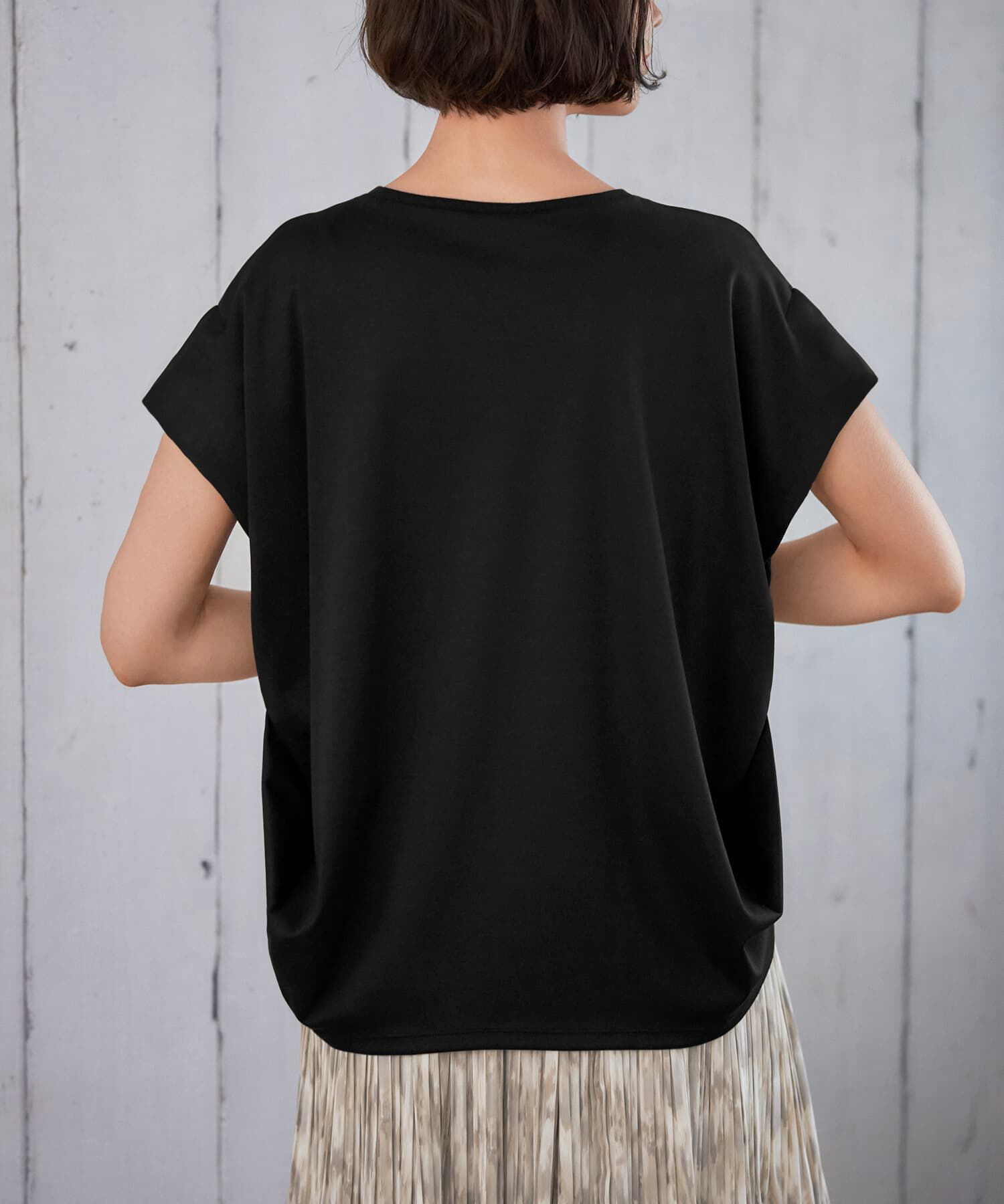 STYLE DELI「【ものづくりJAPAN】ディオラマ背面裾タックドルマンPO」|Tシャツ・カットソー|