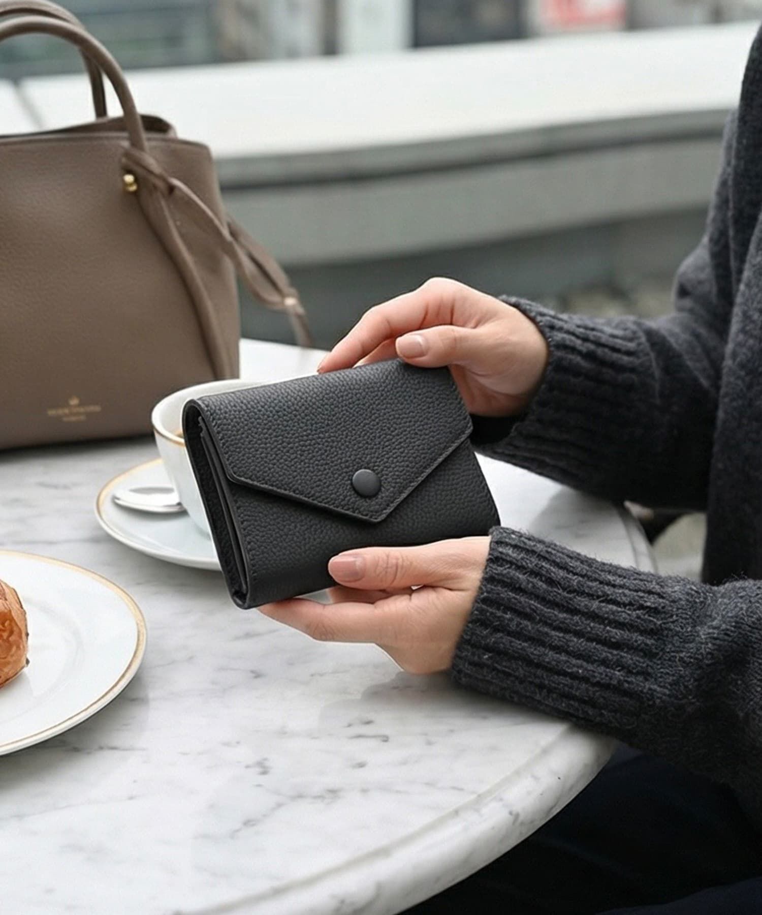 STYLE DELI「【DELI by】エンベロープリアルレザーウォレット」|財布|