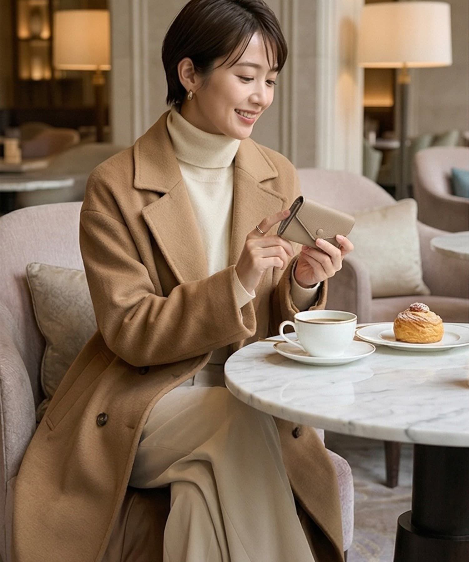 STYLE DELI「【DELI by】エンベロープリアルレザーウォレット」|財布|