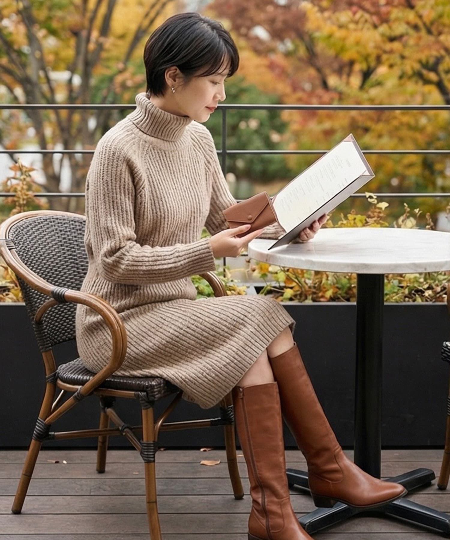 STYLE DELI「【DELI by】エンベロープリアルレザーウォレット」|財布|