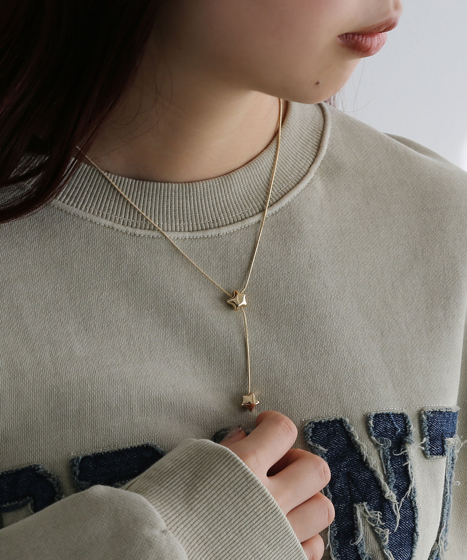 colleca la「スターYラインネックレス」|ネックレス|ゴールド