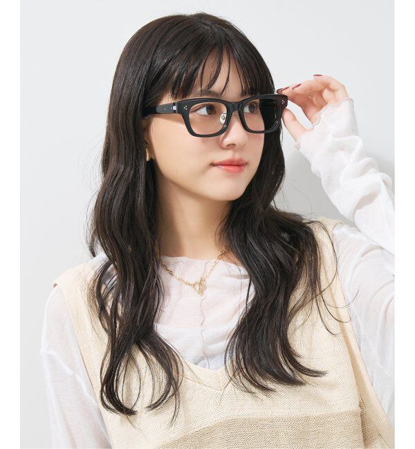  「Zoff|UNITED ARROWS|ウェリントン型 メガネ｜ユナイテッドアローズ プレミアム レンズ交換券付」|メガネ|