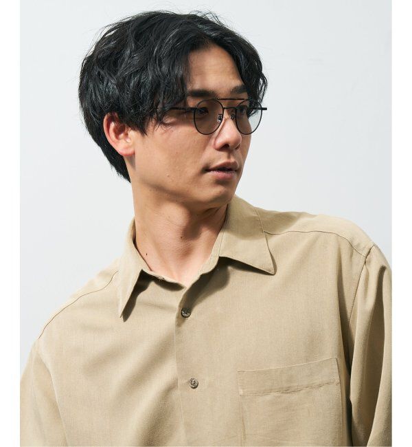  「Zoff｜JOURNAL STANDARD relume ボストン型 横長 サングラス 紫外線対策 UVカット ジャーナルスタンダード」|サングラス|