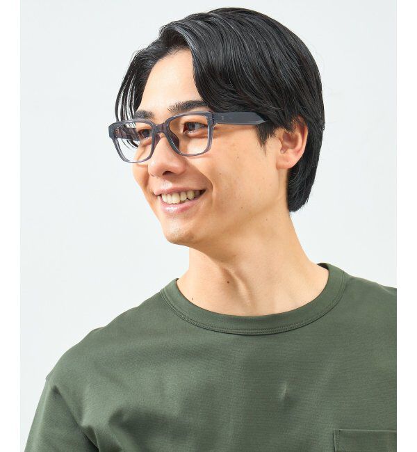  「ウェリントン型 メガネ 太縁フレーム | 軽量 | 伊達・ 度付きメガネ｜ ユニセックス   レンズ交換券付」|メガネ|