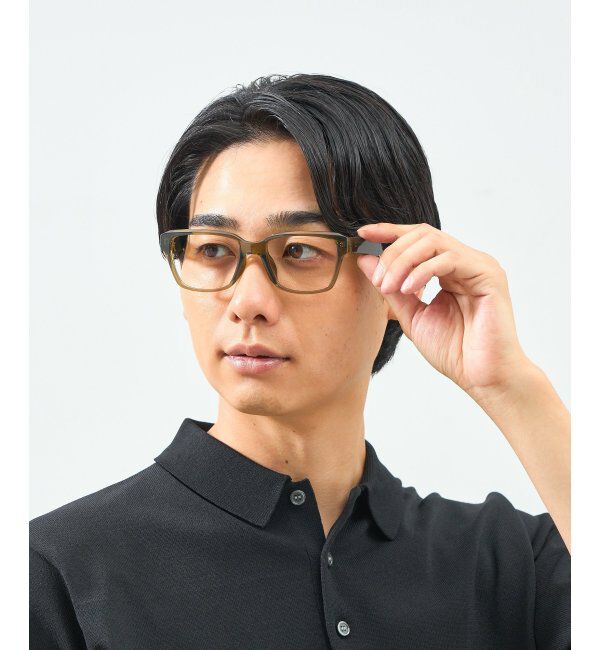  「ウェリントン型 メガネ 太縁フレーム | 軽量 | 伊達・ 度付きメガネ｜ ユニセックス   レンズ交換券付」|メガネ|