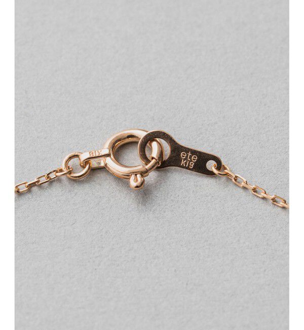 ete「K18 ダイヤモンド 0.1ct ブレスレット「ブライト」」|ブレスレット・バングル|