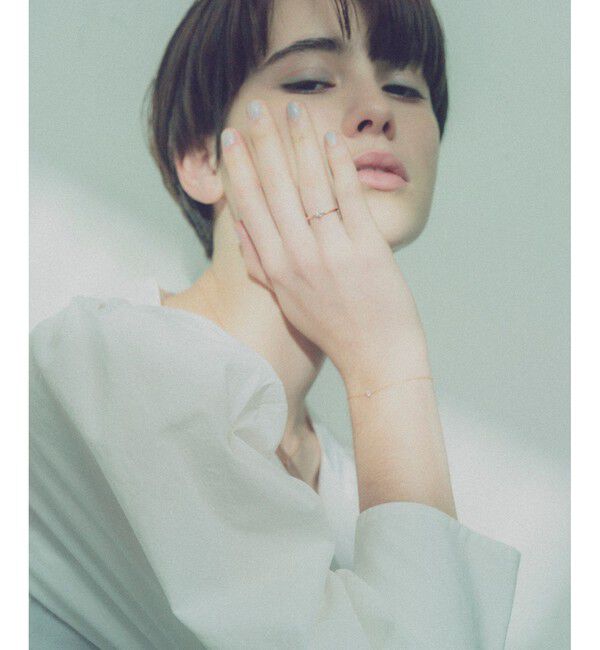 ete「K18 ダイヤモンド 0.1ct ブレスレット「ブライト」」|ブレスレット・バングル|