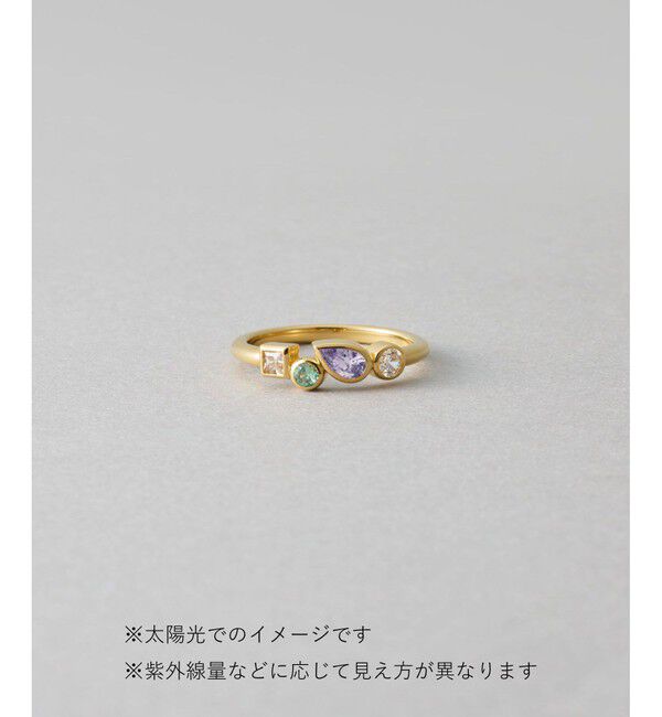 ete「[レイヤード] ビジュー リング」|リング|